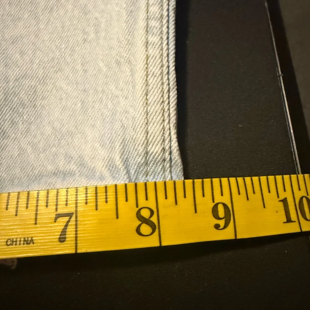 Abercrombie and Fitch the 90s straight ultra high rise jeans 
size 34/18 s - Picture 12 of 12